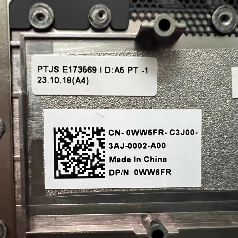 Новинка Нижняя крышка для Dell Gaming G15 5530 2023 нижняя деталь черный цвет 0 WW6FR