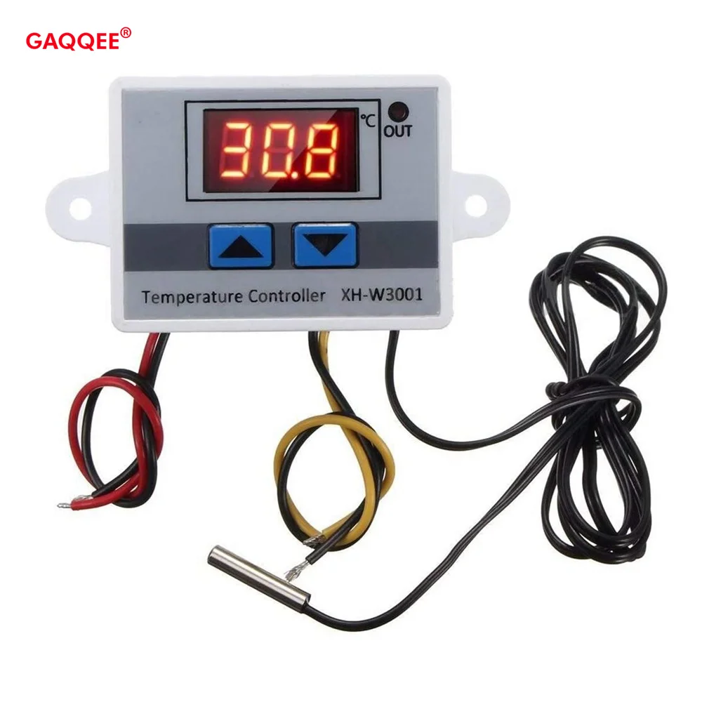 

Temperature Controller Thermostat Digital Display Thermoregulator Multifunctional Electronic Enbedded Switch WH3001-12/24/220V