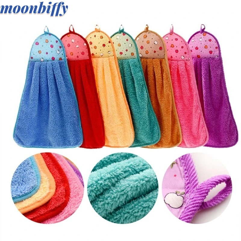 

Детское полотенце, полотенце для рук, плюшевое полотенце для детской комнаты, кухни, ванной, толстое мягкое полотенце с салфеткой, хлопковое...