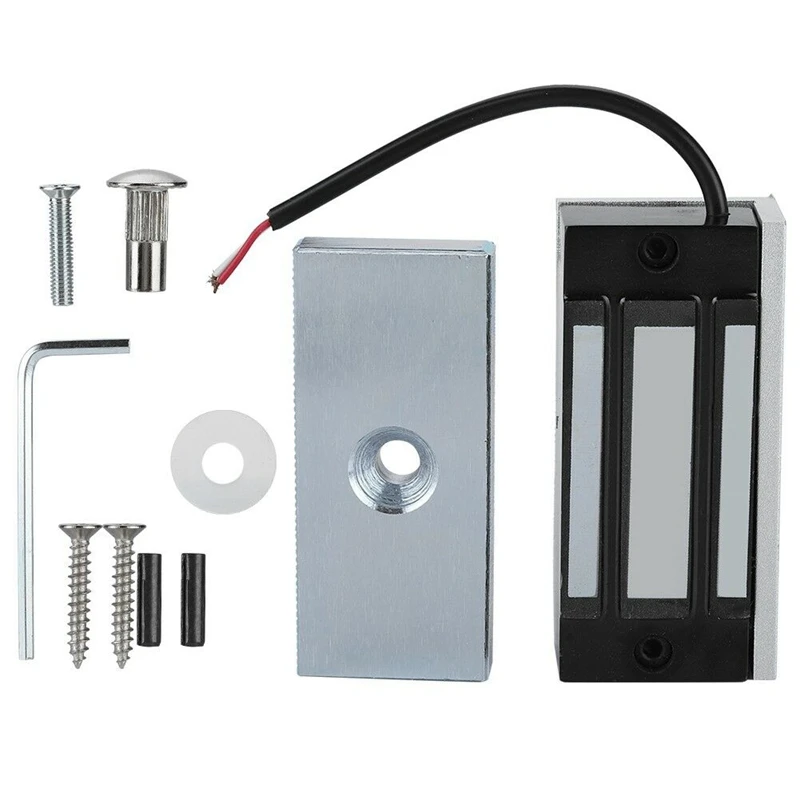 

Dc24v Door Electric Magnetic Electromagnetic Lock 60Kg Holding Entry Access Mini