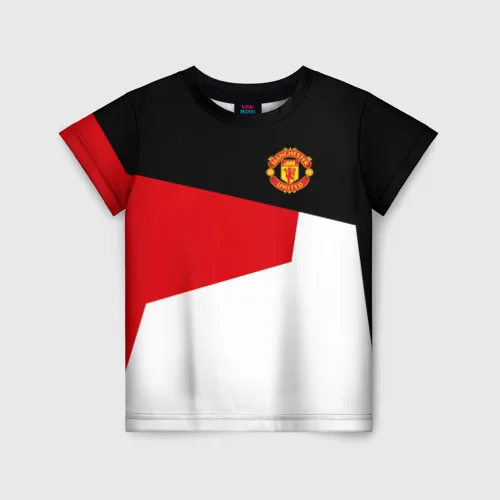 Детская футболка 3D Manchester United 2018 #12 |