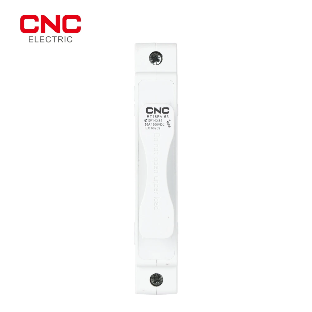 

CNC RT18PV-63 DC 1500V Low Voltage Fuse 1P Fuse holder Overload and Short circuit protection