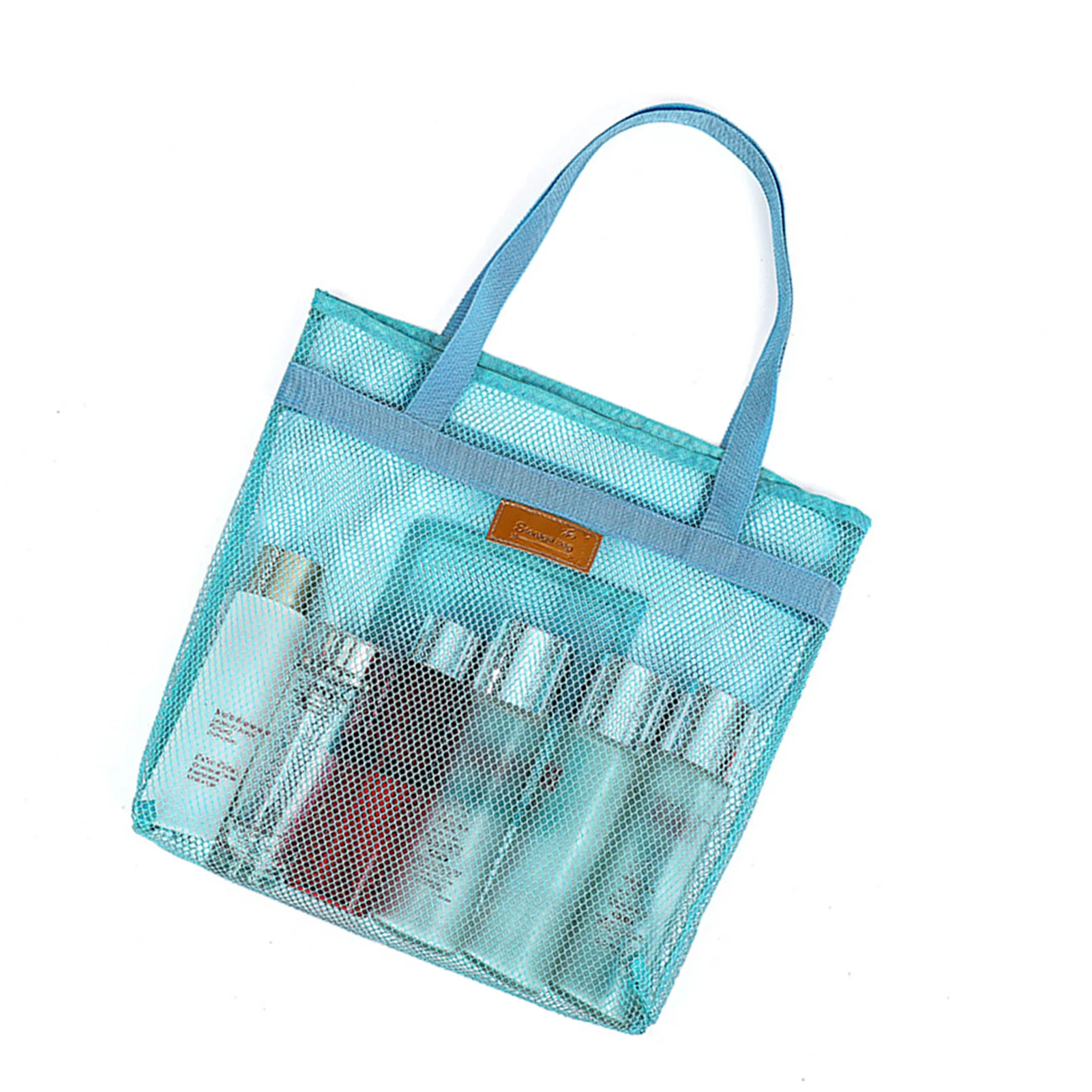

Portable Mesh Shower Caddy Travel Toiletry Bag For Bathroom Gym College Dorm Essentials Strong For Beach Pool Travel Gym Outdoor