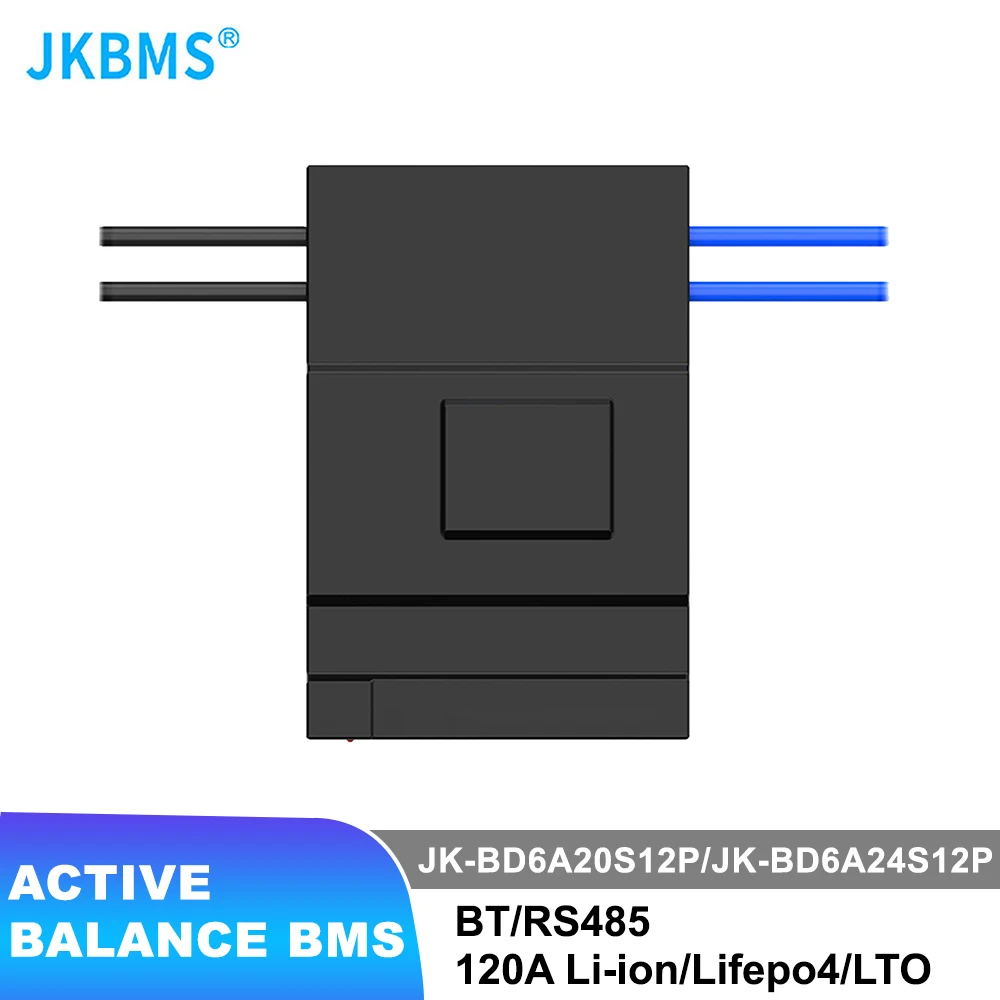 JKBMS BD6A24S12P 120A 12S 13S 14S 15S 16S 20S 21S 24S с Smart Active Balance Board Li-Ion Lifepo4 Lto Bluetooth SMART BMS