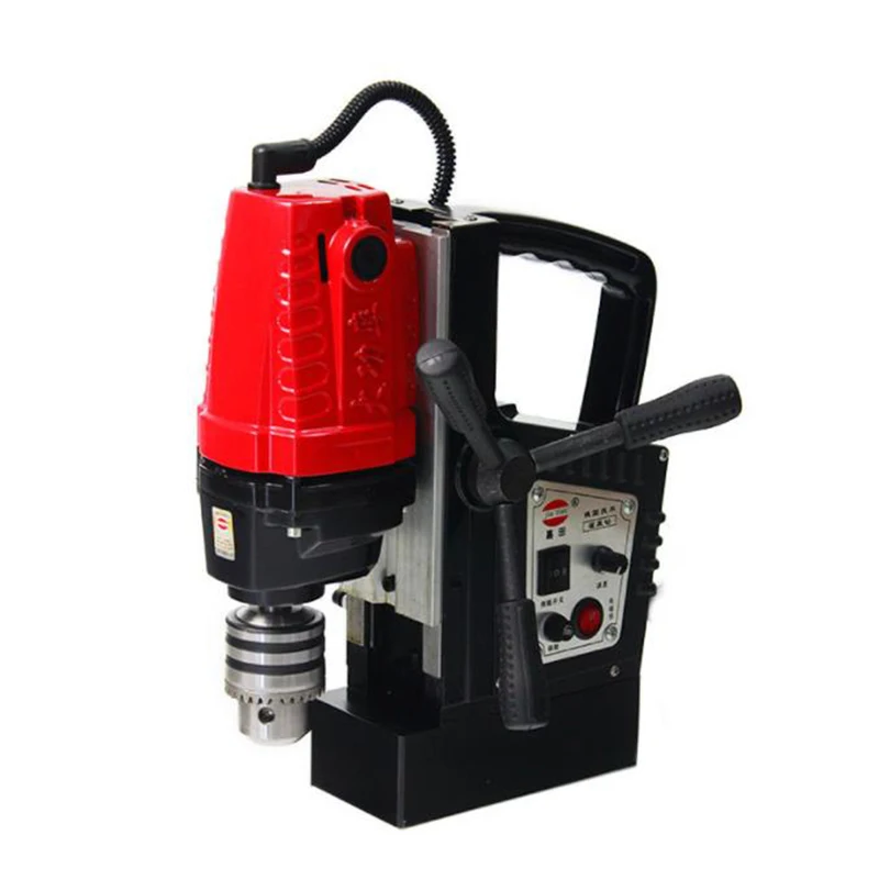 

220V Magnetic Drill Multifunctional Magnetic Drill Hole Drill Iron Suction Drill Core Drill Portable Bench Drill Stepless Speed