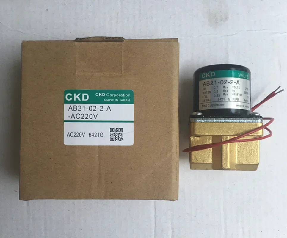 Электромагнитный клапан CKD Xikaili AB21-02-2-3-5-A/- AC110AB21-02-3-A-DC24VAC220V