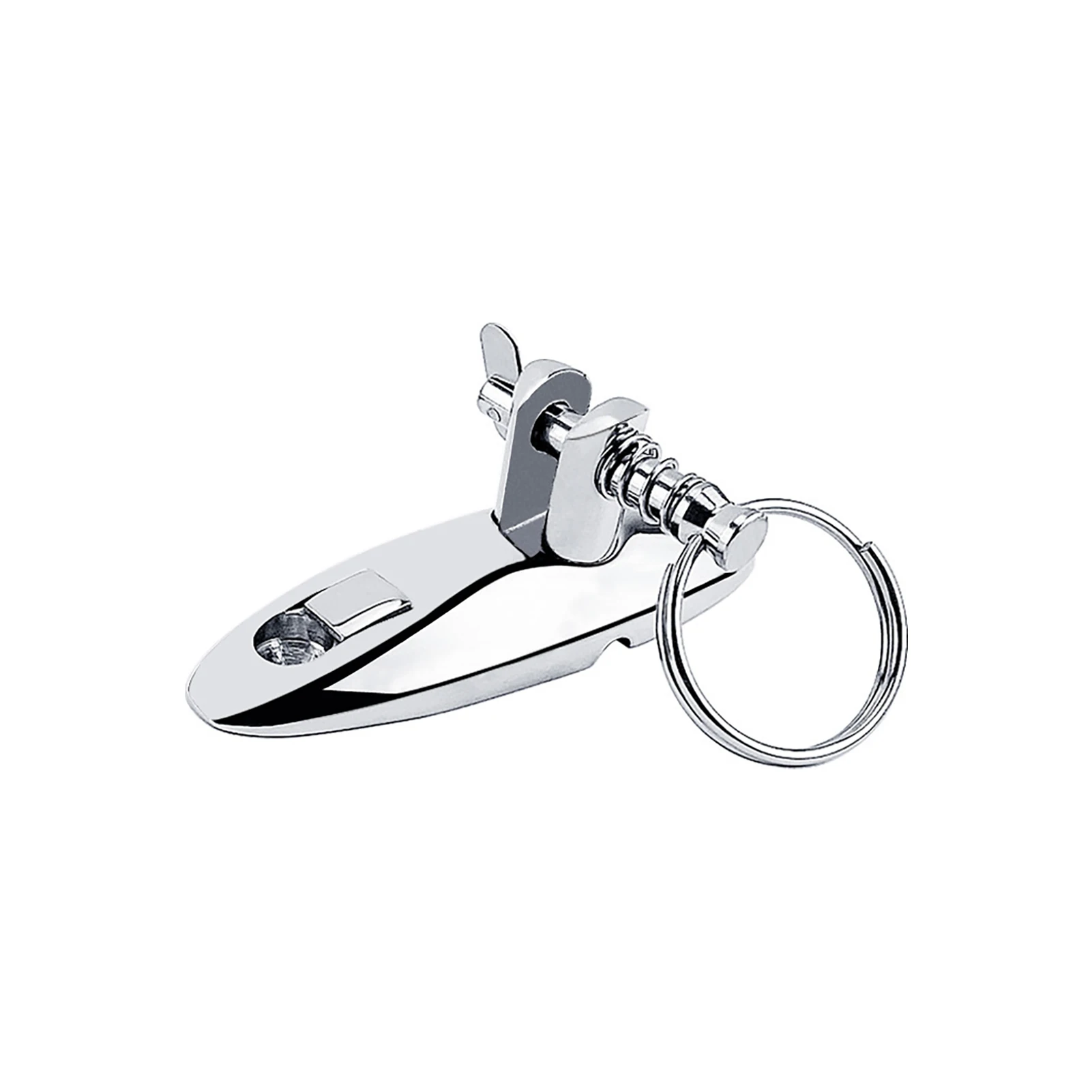 

Easy Install Marine Hardware Lightweight Compact Sturdy Bimini Top DIY Boat Fittings Practical Stainless Steel With Screw