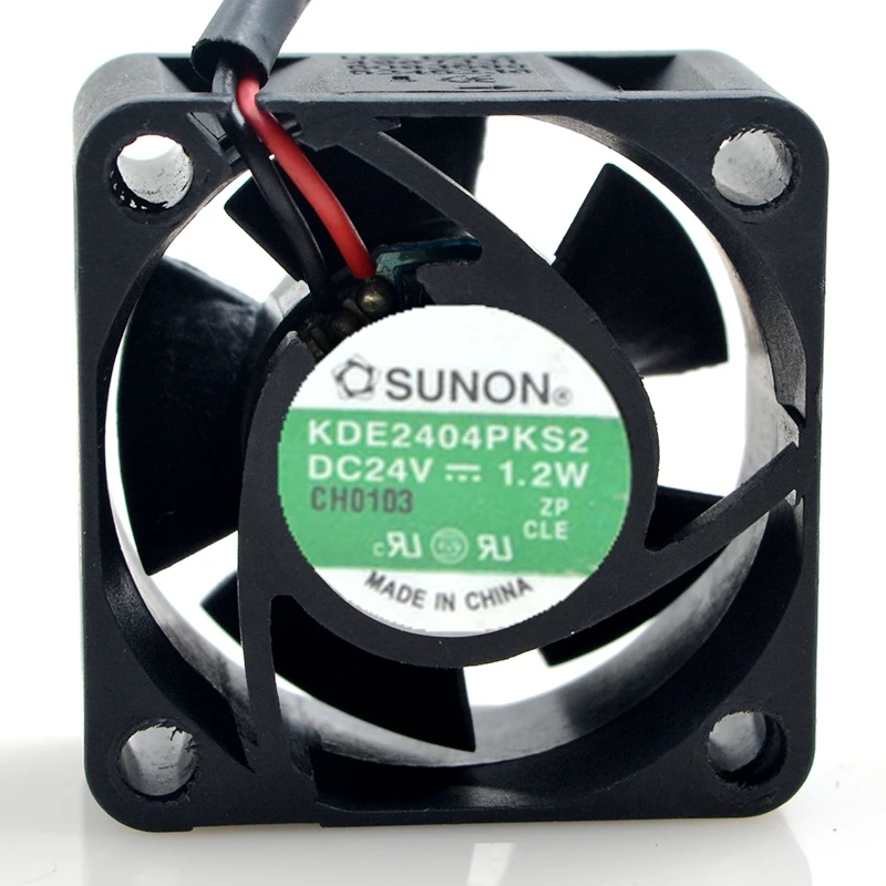 Новый оригинальный охлаждающий вентилятор для SUNON 24 В 4020 1,0 Вт KD2404PKS2 4 см 40*20 мм