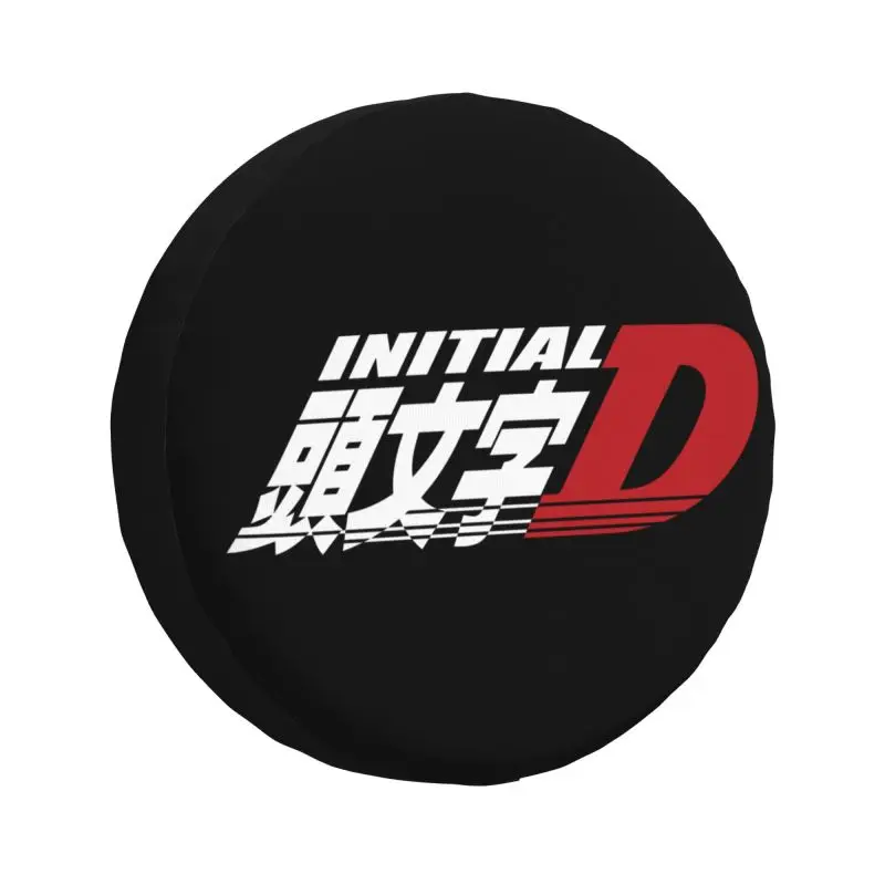 

Drift Racing Anime Initial D Spare Wheel Tire Cover for Honda CRV Jeep RV SUV Trailer Vehicle Accessories 14" 15" 16" 17"