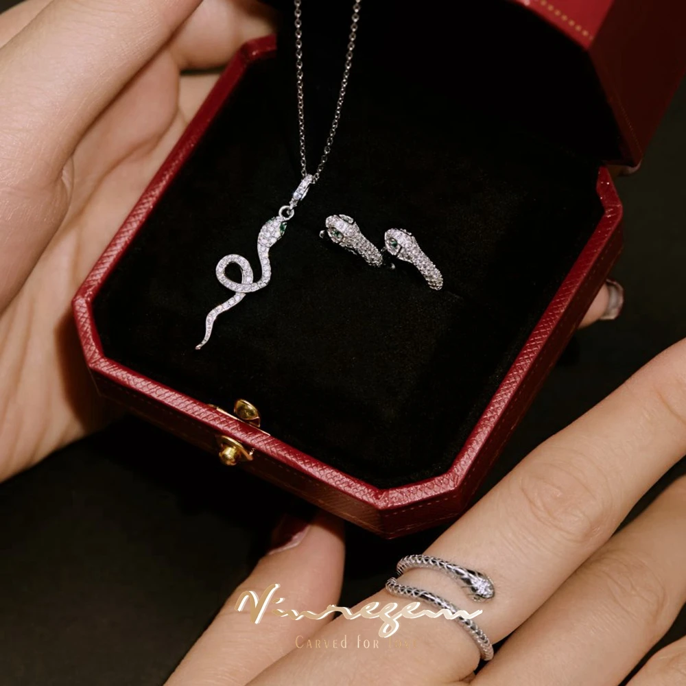 Vinregem 100% Стерлинговое Серебро 925 пробы создано в лаборатории сапфир драгоценный