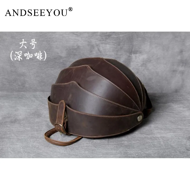 

Оригинальный персонализированный Рюкзак Andseeyou ручной работы для мужчин и женщин, оригинальный Модный Оригинальный кожаный рюкзак