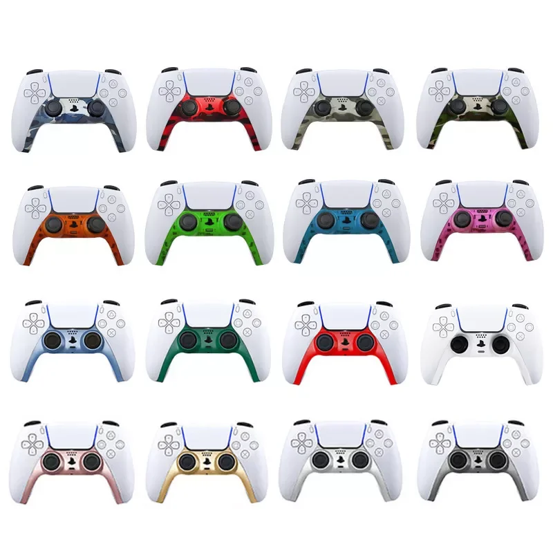 

2023New Strip for PS5 Controller Joystick Style Gamepad Cover Replacement Decorative Shell Trim Strip for Playstation 5