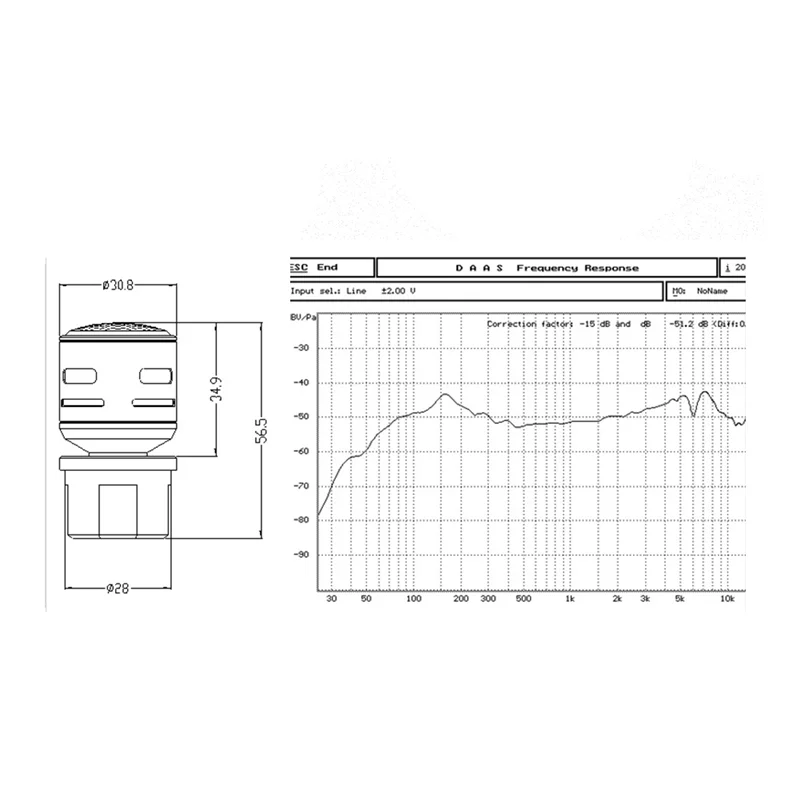 Профессиональный динамический микрофон Core Capsule картридж для замены микрофона