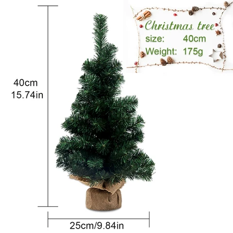 Искусственная Рождественская елка 40/50/60 см, настольное украшение, Искусственная елка для дома, новый год 2024