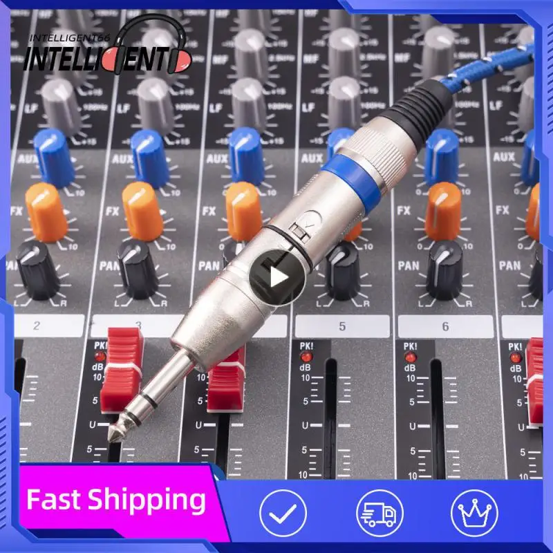 

Suitable For Multiple Devices Xlr Connector Stereo Gold-plated Plug Close Contact And Good Converter 85mm 18mm Durable Adapter