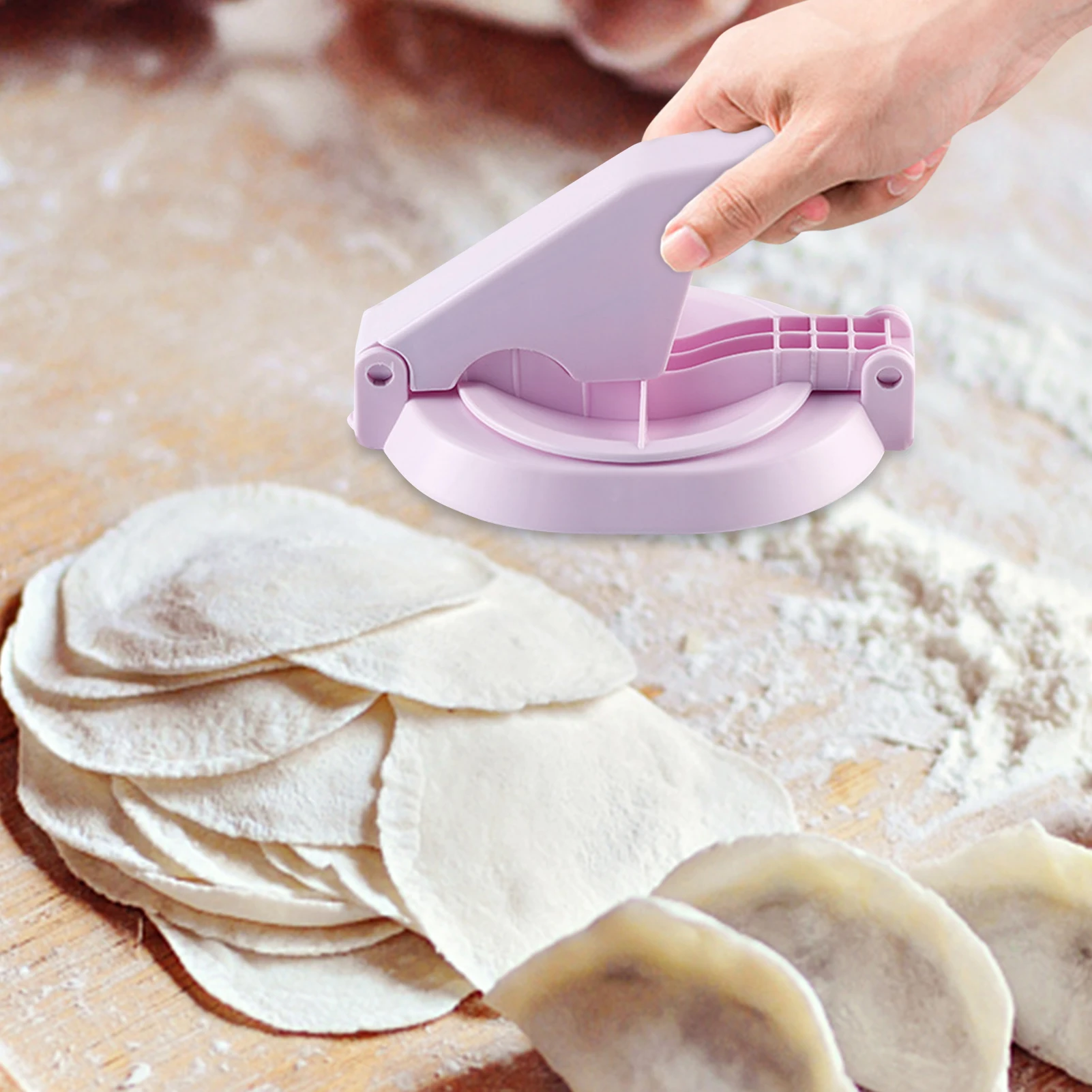 

Plastic Dumpling Molds Chinese Food Wonton Maker Dough Press Jiaozi Pie Ravioli Hand Mould Kitchen Creative Tools Kitchen Gadget