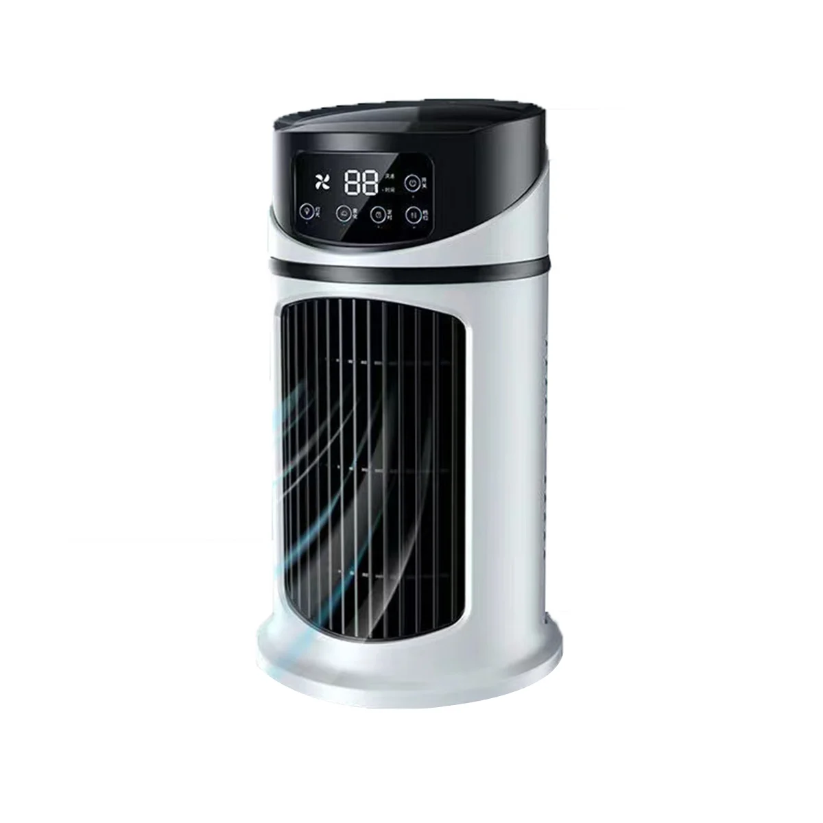 

Air Conditioner Cooler Water Cooling Fan for Office White