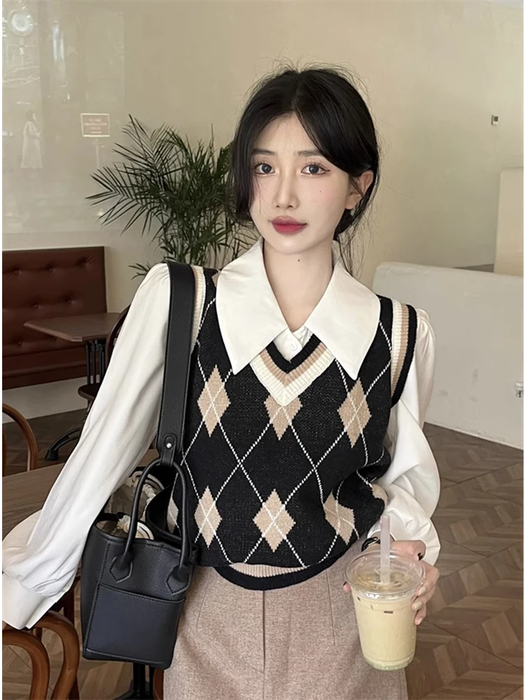 MiiiiX офисная женская официальная белая рубашка простая базовая универсальная