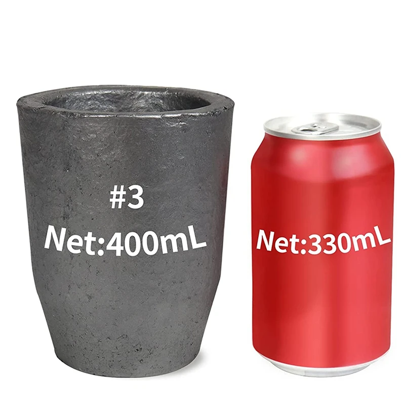 Тигли NO.3 из карбида кремния и графита для плавления металла выдерживают