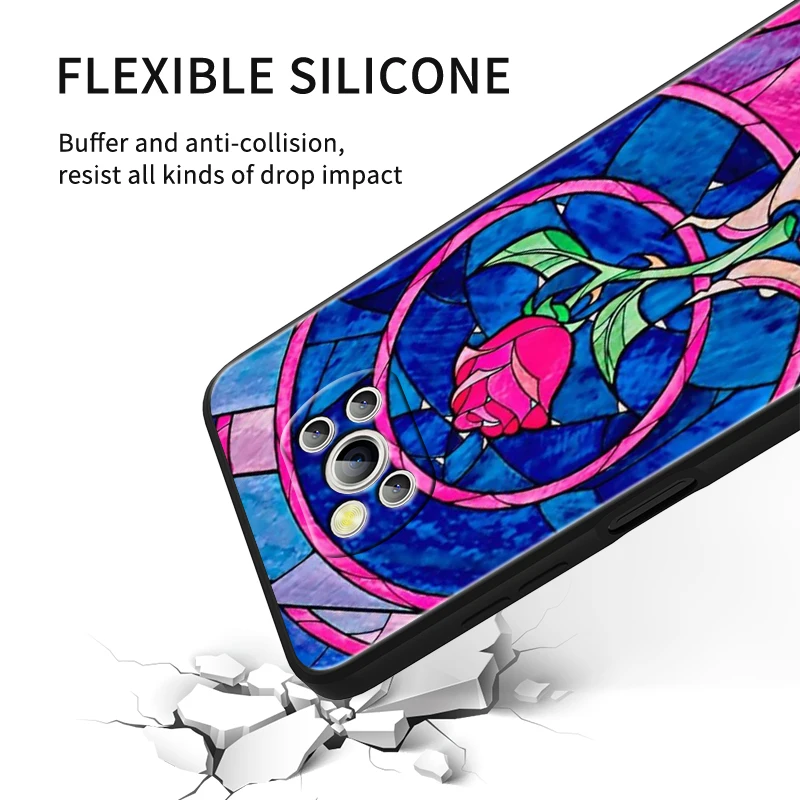 the little mermaid for xiaomi civi mi poco x3 nfc f3 gt m4 m3 m2 x2 f2 pro c3 f1 black silicone funda capa phone case free global shipping