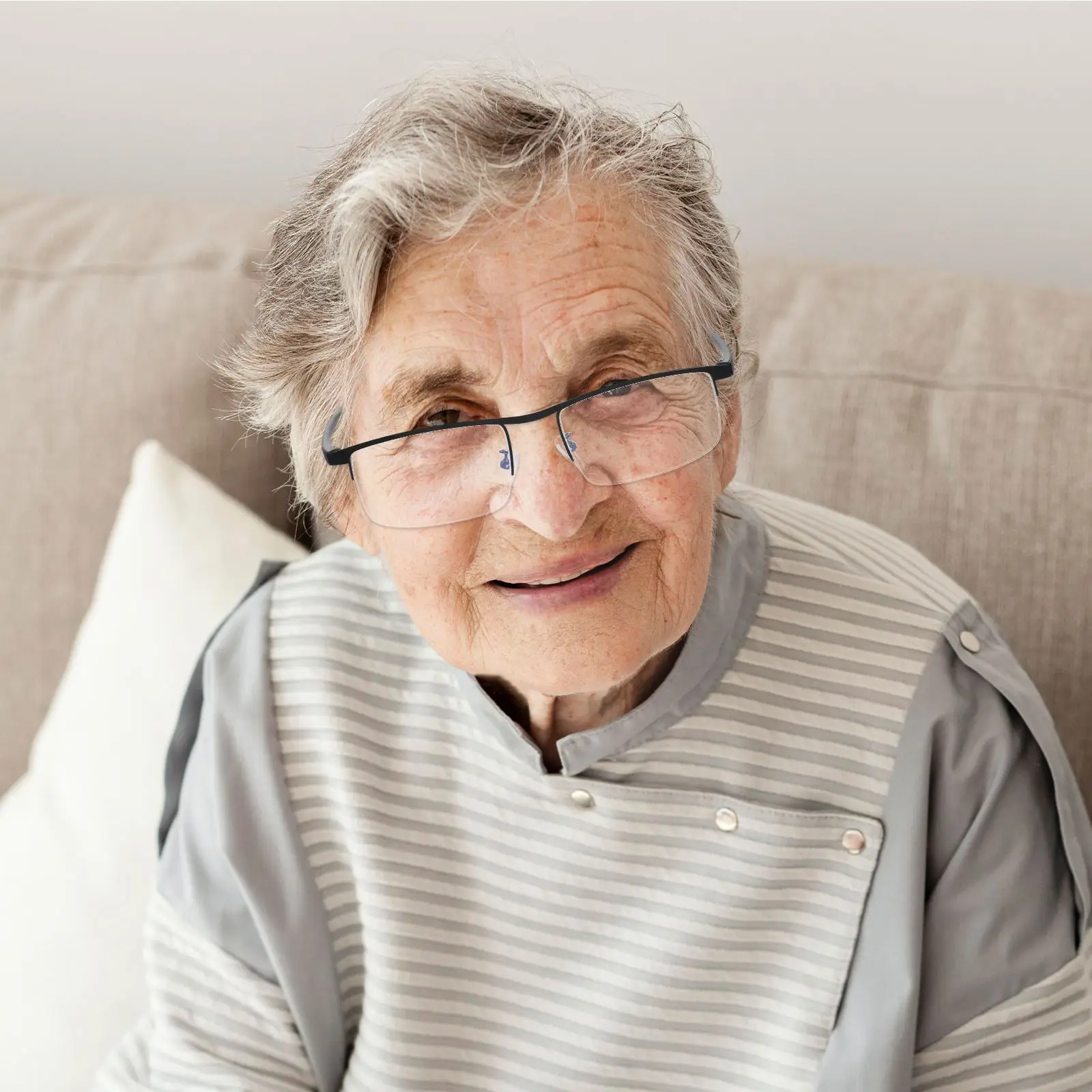 2 шт. очки для чтения модные мужчин автоматическая лупа домашний аксессуар