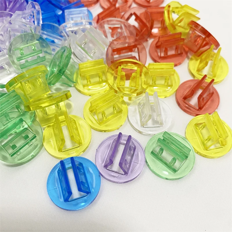 

Прозрачные пластиковые подставки для карт 50 шт.