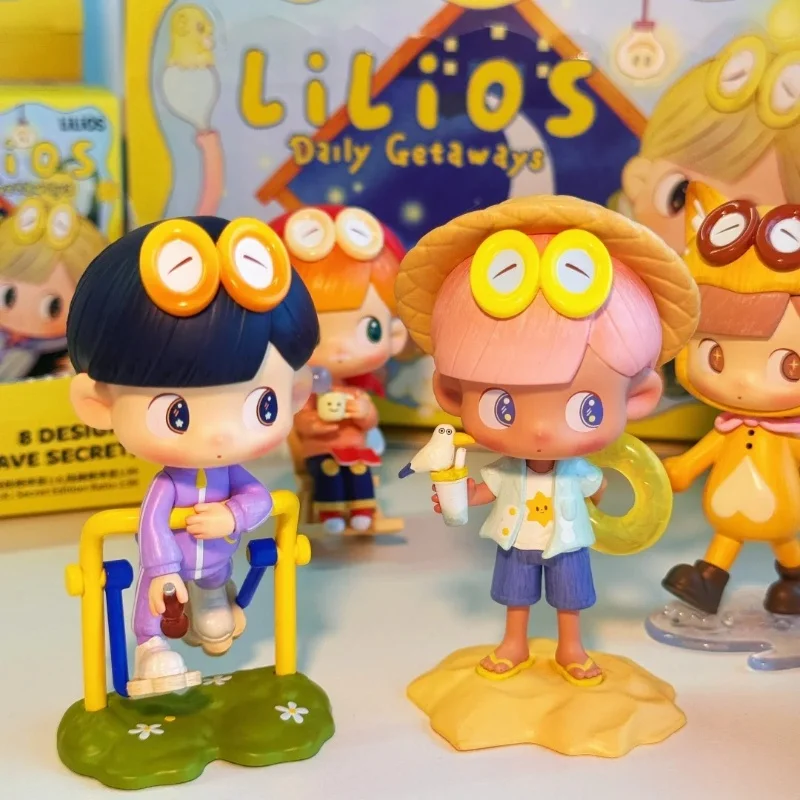 Оригинальная ежедневная микро-серия Lilios аниме-фигурка модель милая кукла