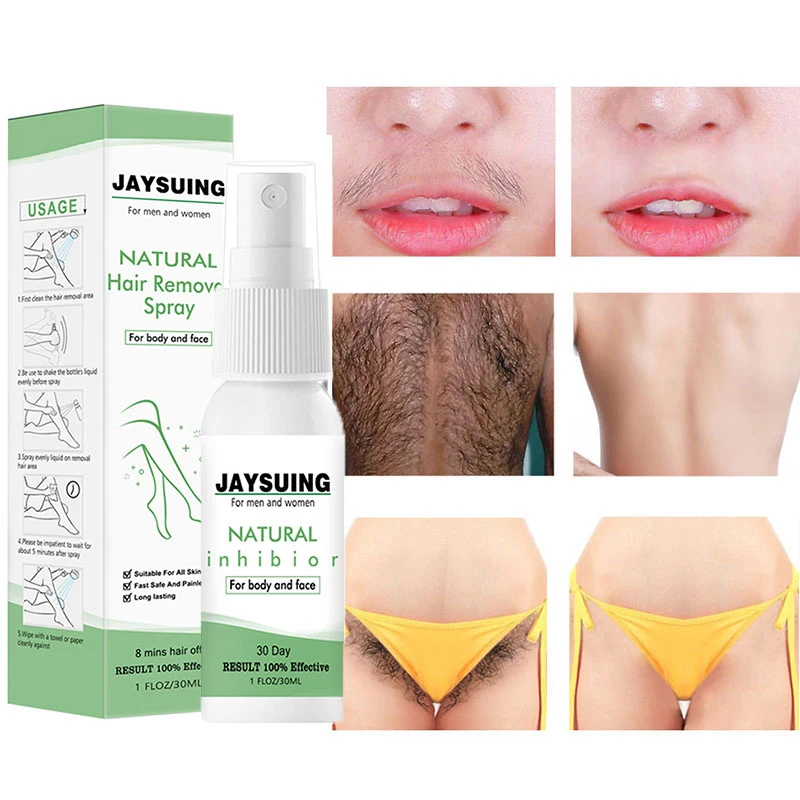 

Permanent Hair Removal Spray Painless Armpit Legs Arms Hair Remover Hair Growth Inhibitor Depilatory Nourishing Repair Body Care