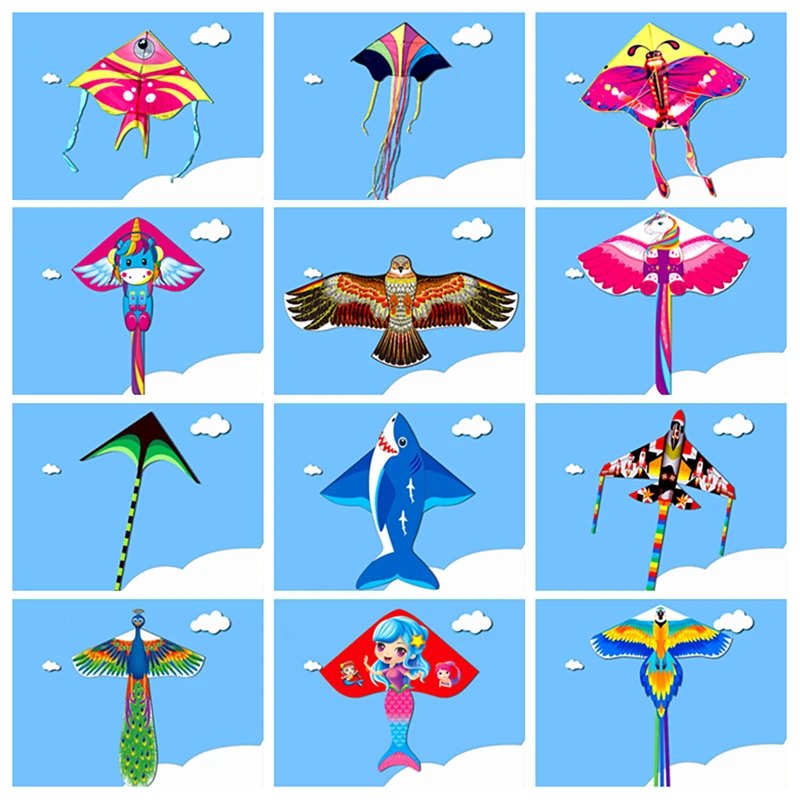 Новинка детский воздушный змей фабрика воздушных воздушные с бабочками орлами