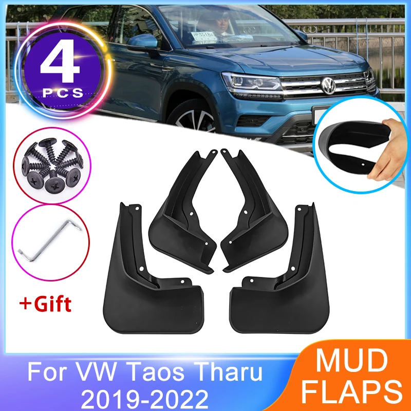 

Брызговики для Volkswagen VW Taos Tharu 2019 2020 2021 2022 Брызговики Fender Брызговики Брызговики Защита колес Автомобильные аксессуары
