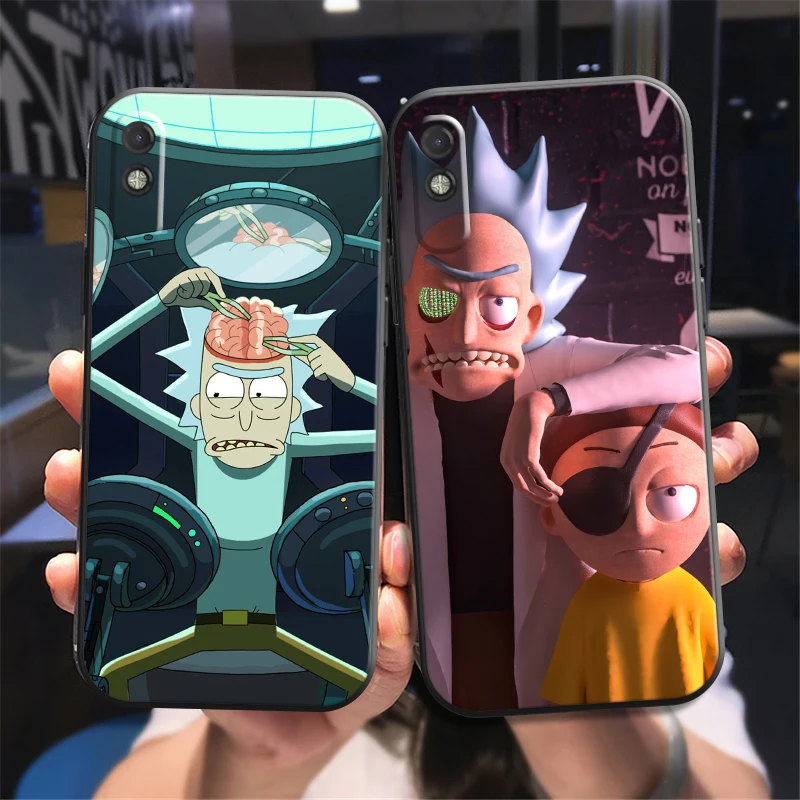 

Funny Carton Rick And Morty US Phone Case For Xiaomi POCO F3 GT X3 X3 Pro GT NFC For POCO M3 M3 Pro TPU Coque Carcasa Cover