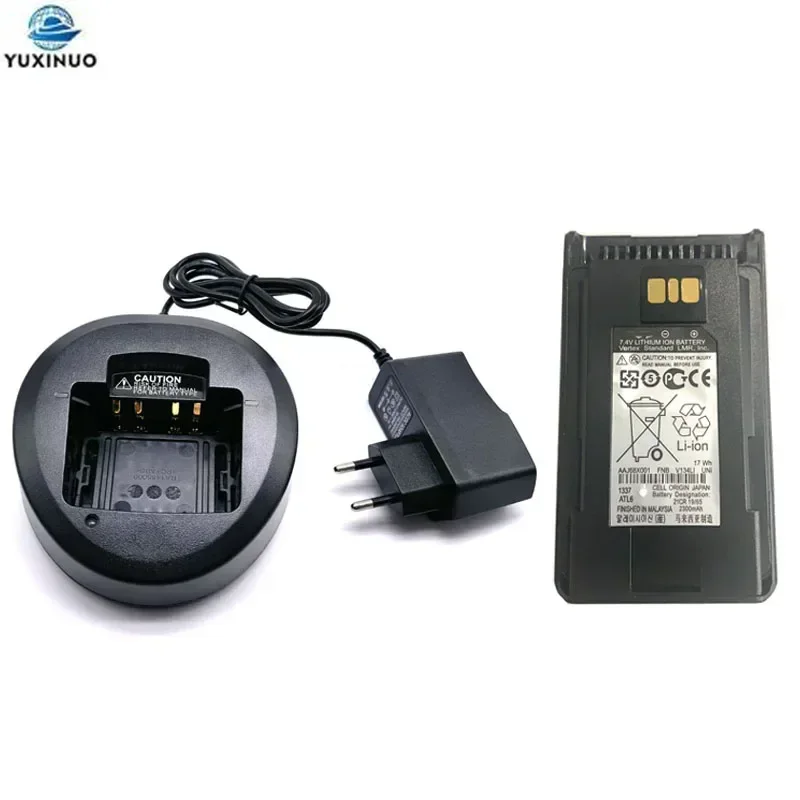 FNB-V134 V134LI Литий-ионный аккумулятор 2300 мАч + зарядное устройство CD-58 для YAESU VERTEX VX230