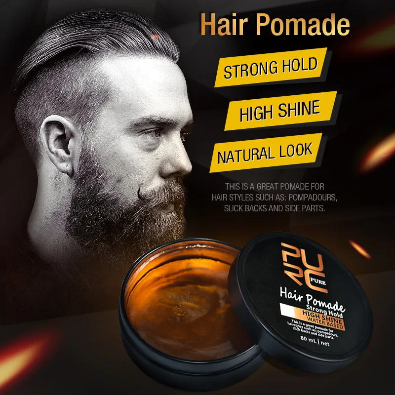 Strong Hold Hair Pomade Natural Hair Styling Clay Daily Use Mens Hair Clay High Strong Hold Low Shine Hair Styling Wax