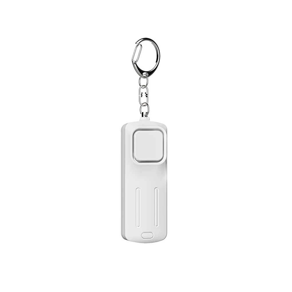 

Emergency Alarms Self-defense 130dB Loud Alerts Keychain Security Systems Supply Indoor Outdoor Walking Travel Pink