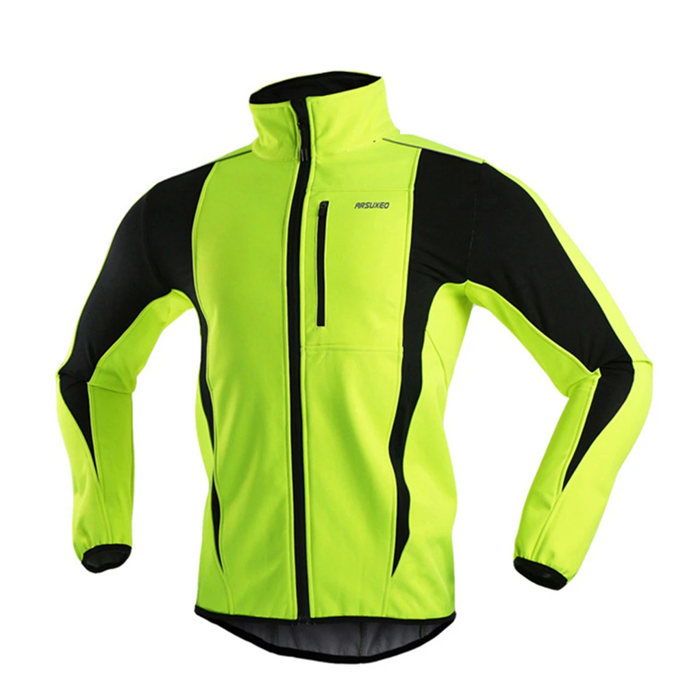

Зимняя Теплая Флисовая велосипедная куртка, велосипедная одежда для горного и шоссейного велосипеда, ветрозащитная Водонепроницаемая длинная Джерси