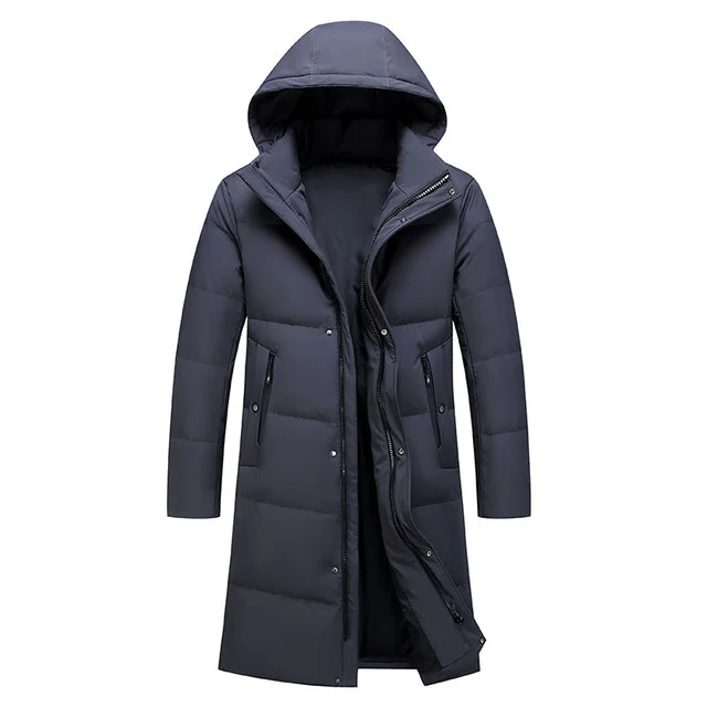 Luxury brand 90% White Duck Thick 2023 Brand Hat Detached Warm Black Parkas Down Coats High Quality Winter Mens Jacket