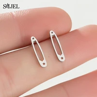 new stainless steel safe pin earrings for women fashion hip hop design paperclip u shap earring rock piercing jewelry gift 2022