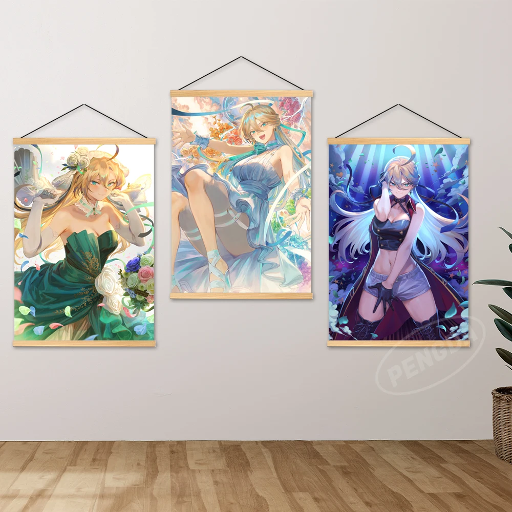Холст Fate Grand Order модульная фотография картина деревянный подвесной постер