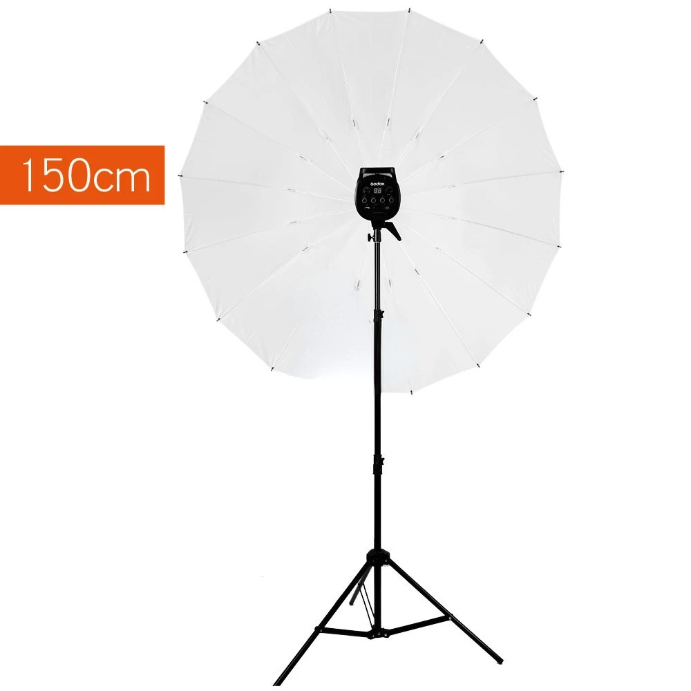 

GODOX Umbrella Studio Photogrphy 60 "150 см белые мягсветильник световые Зонты + 2 м осветительная стойка + Тип B