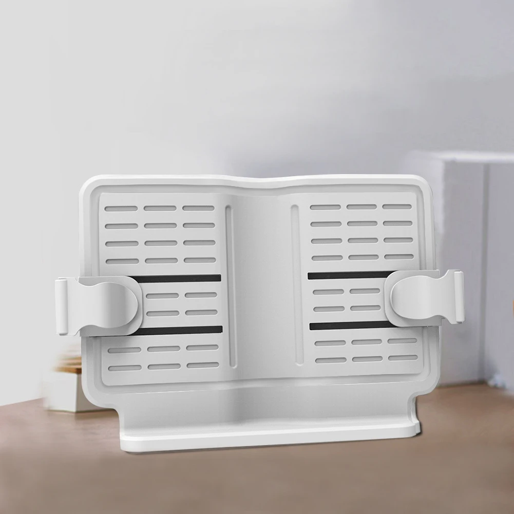 

Tablet Stand Pages Fixed Storage Stand Adjustable Angle Home Kitchen Office Reading Rest Desktop Study Room Book Holder