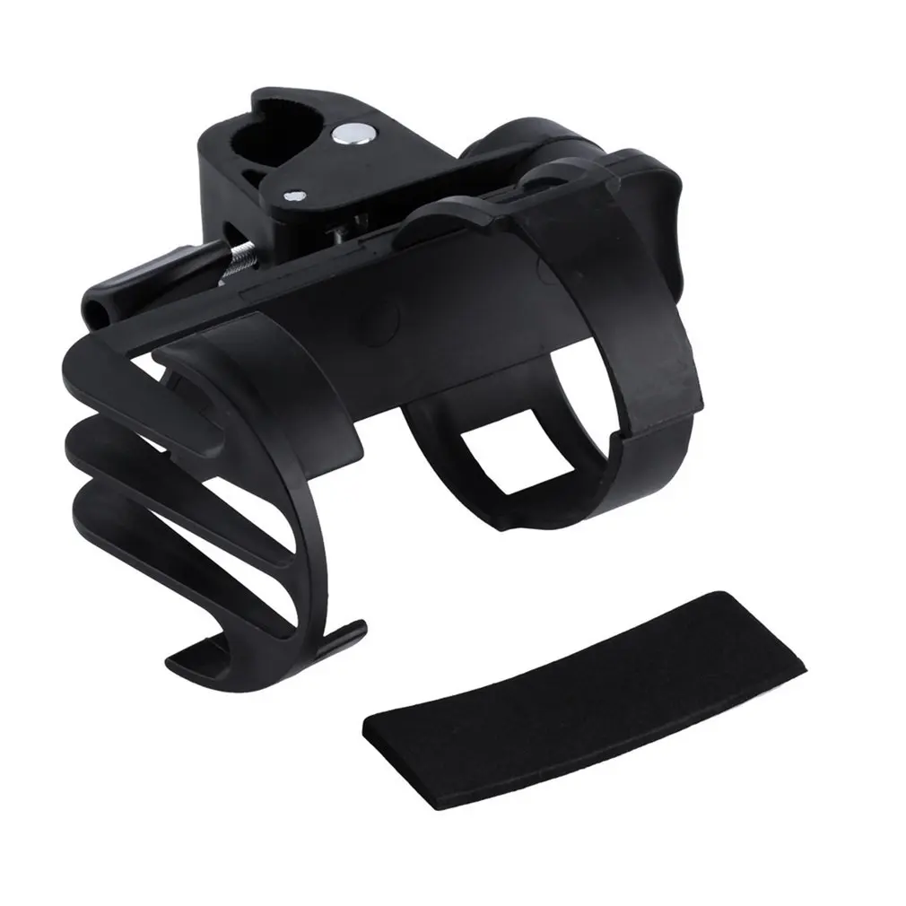 

Black Plastic Baby Stroller Accessories Baby Bottle Rack for Baby Cup Holder Trolley Child Car Bicycle Quick Release Water