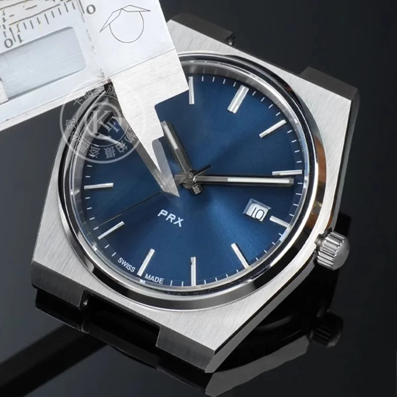Фото Закаленная пленка для часов Tissot PRX 40 мм, циферблат T137, кварцевые механические круглые часы, защитная пленка, царапины, высокий коэффициент пропускания №2