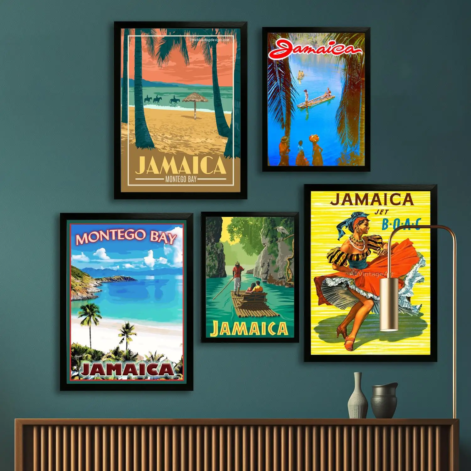 Печать на холсте &quotЯмайка&quot современная картина