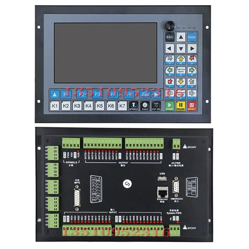 Ddcs-Expert/M350 3/4/5-осевой контроллер гравировального станка с ЧПУ 750 Вт 220 В комплект