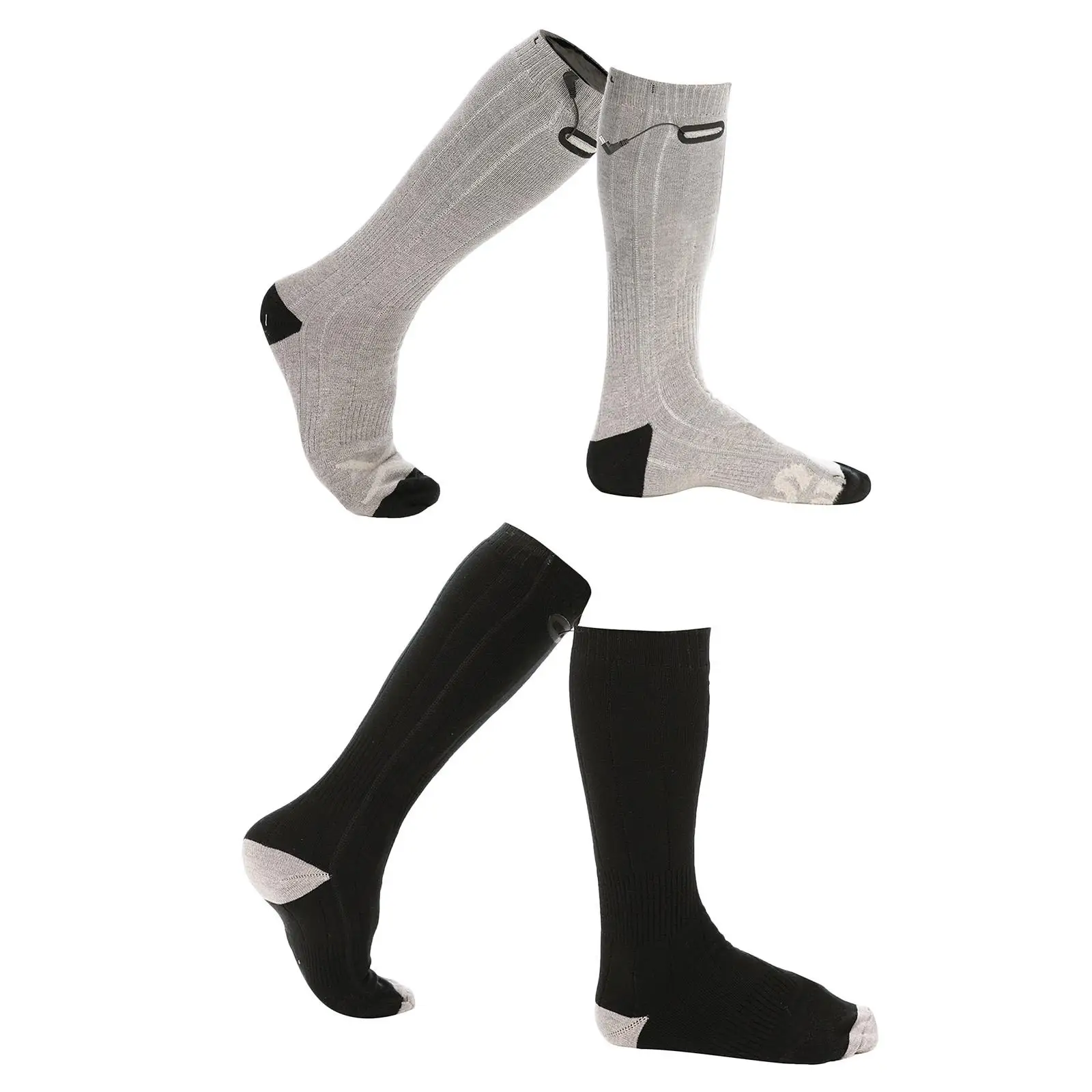 

Winter Heated Socks Rechargeable 2x2200mAh ,Heating Foot Bottom Immediately