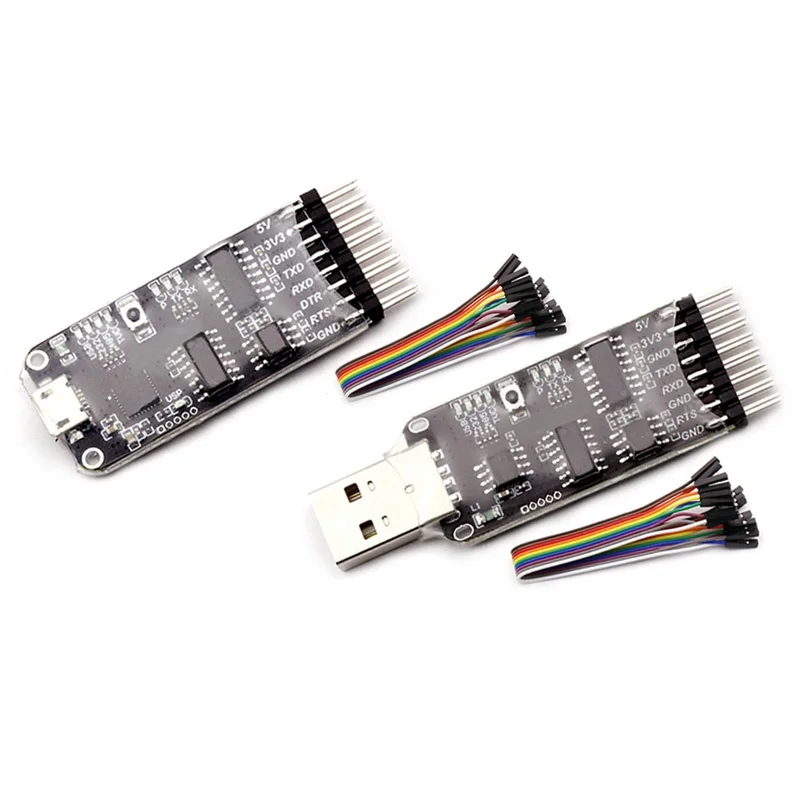CP2102 CH340 USB-TTL RS485 RS232 полностью совместим с многофункциональным модулем последовательного порта 10 в 1