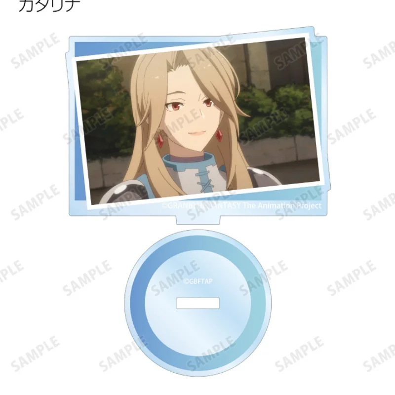 Фото Аниме-фигурка Granblue Fantasy Gran 15 см, подставка-модель, брелок, настольное украшение, праздничные подарки №5