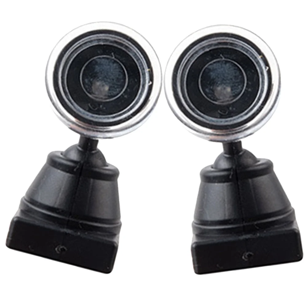 2 шт. модель сигнальный светильник железная дорога песочный стол отражатель