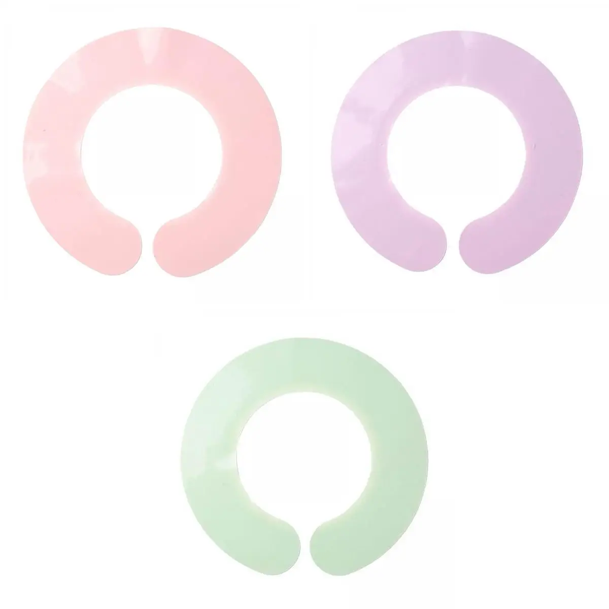 

3Pcs Professional Hair Cutting Collar Silicone Neck Wrap for Hair Dyeing