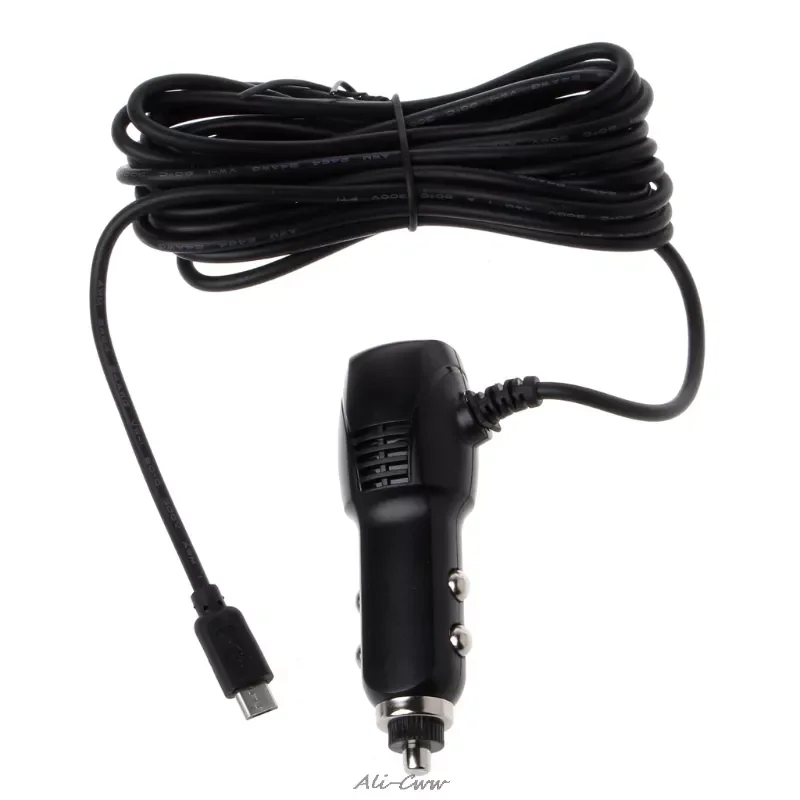 

USB-порт 5 в 2 а автомобильное зарядное устройство адаптер для автомобиля DVR автомобильное зарядное устройство с кабелем 3,5 м